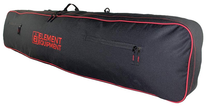 Element Equipment Snowboard Bag with Shoulder Strap and Gear Pockets 165 Black/Red - Image 1